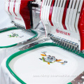 2-head flat embroidery machine and multi-head